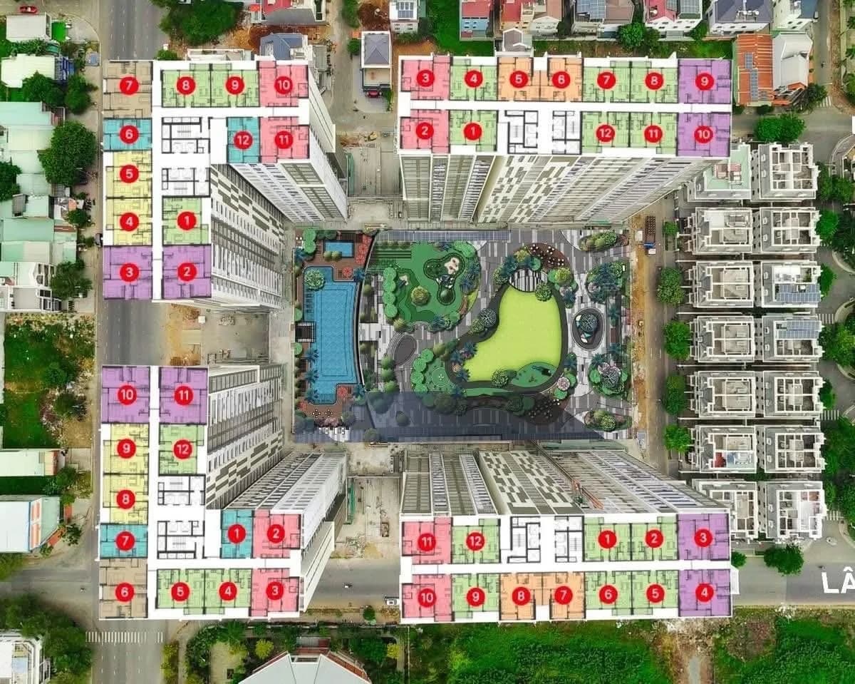 Căn hộ 3 phòng ngủ Victoria Village Novaland — VTV.2-0X.11